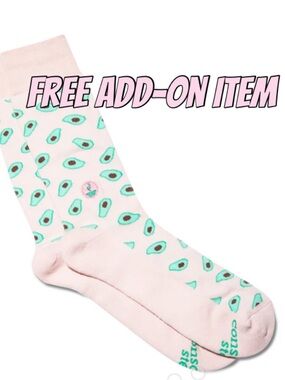 Avocado socks FREE ADD-ON